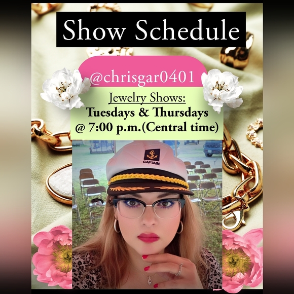 Jewelry - LIKE SHOW SCHEDULE-@chrisgar0401- Like To Be Notified ⚓️❤️